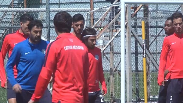 Çaykur Rizespor'da Fenerbahçe maçı hazırlıkları