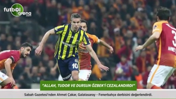 Ahmet Çakar: 'Allah, Tudor ve Dursun Özbek'i cezalandırdı.'