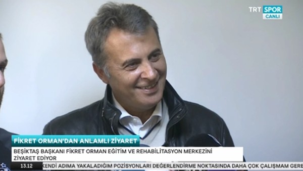 Fikret Orman'dan anlamlı ziyaret
