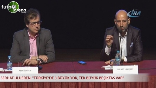 Serhat Ulueren: ''3 büyük yok, tek büyük Beşiktaş var.''