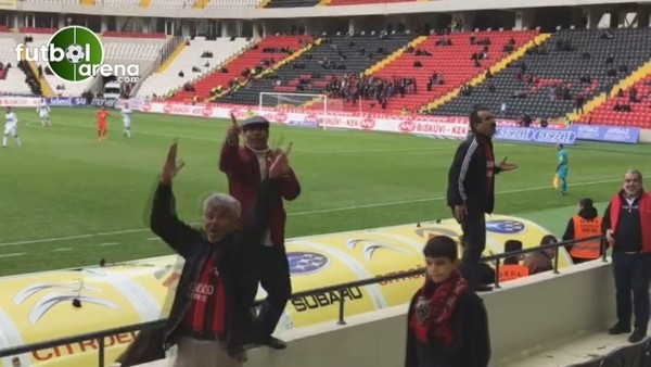 Gaziantepspor'un amigoları taraftarı hareketlendirmeye çalışıyor.