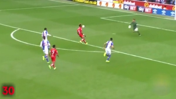 31 pasla gelen gol olay oldu