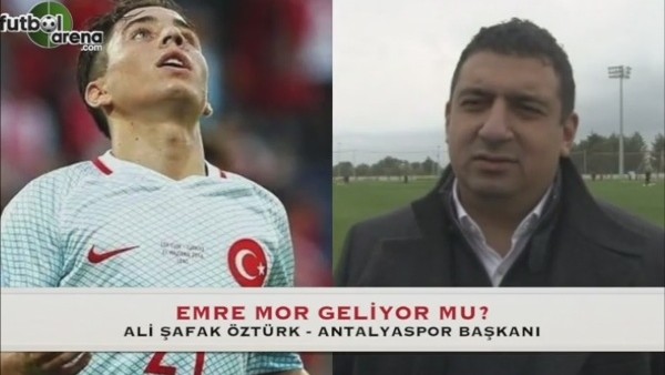 Antalyaspor'dan Emre Mor açıklaması
