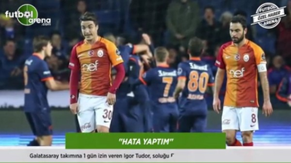 Igor Tudor: 'Hata yaptım.'