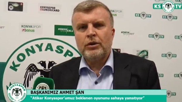 Ahmet Şan: 'Mesele Konyaspor ise gerisi teferruattır'