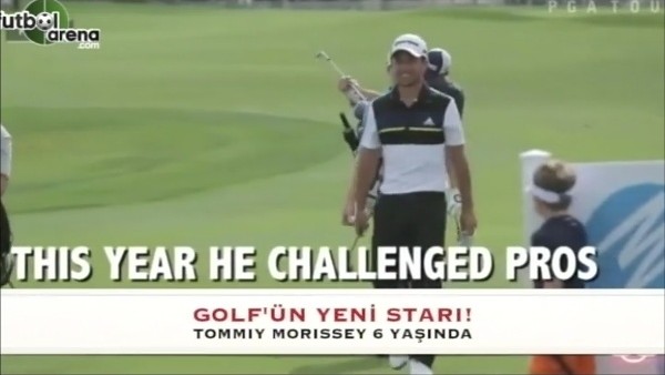 Golf'ün yeni starı Tommiy Morissey