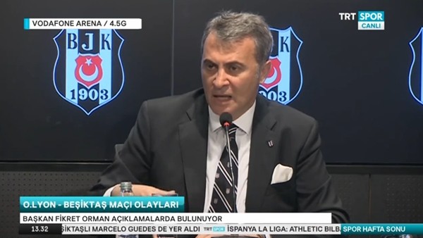 Fikret Orman 'Fabri'nin hatasını telafi edeceğine inanıyorum'
