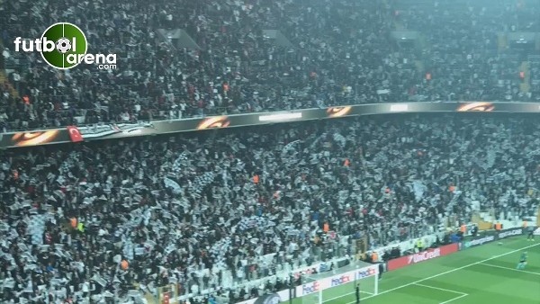 Vodafone Arena'da tüyleri diken diken eden atmosfer. 