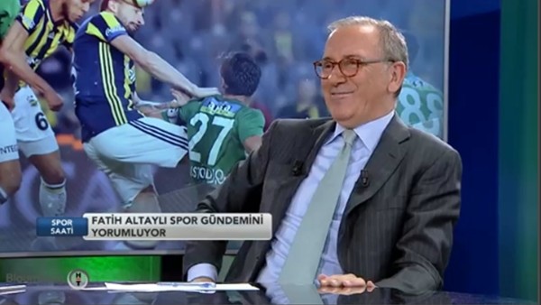 Fatih Altaylı: 'Tek umudum Fenerbahçe'nin Galatasaray'a 5 atması'