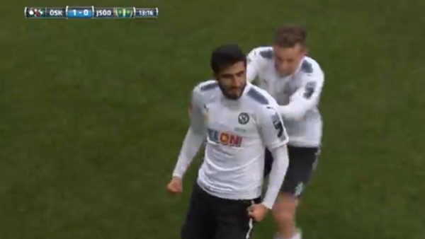 Ferhat Ayaz'ın İsveç'i sallayan golü