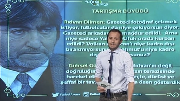 Rıdvan Dilmen ile Göksel Gümüşdağ arasında tartışma büyüdü