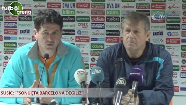 Safet Susic'ten Osmanlıspor maçı sonrası Barcelona çıkışı