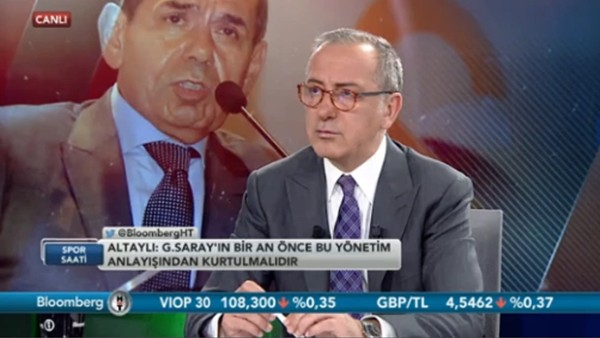 Fatih Altaylı: 'Galatasaray, Dursun Özbek'ten kurtulmalı'