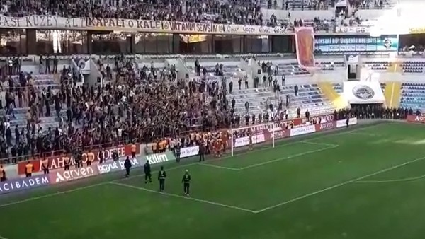 Kayserispor'da galibiyet coşkusu