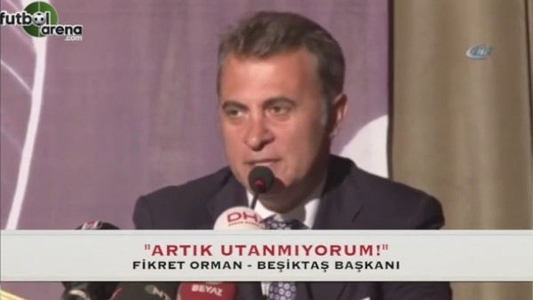Fikret Orman: "Artık utanmıyorum"