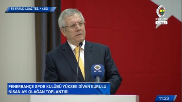 Aziz Yıldırım: 'Başarısızlığın sorumlusu benim'