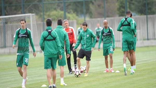 Bursaspor'da Akhisar maçı hazırlıkları