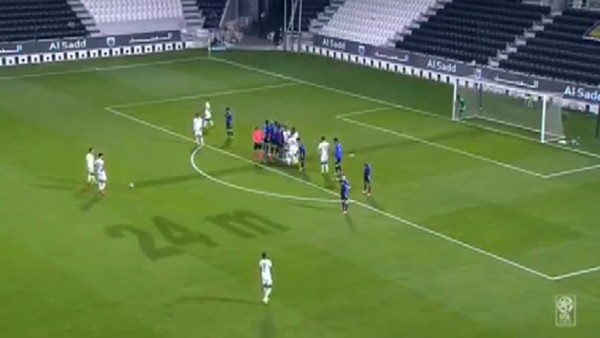 37 Yaşındaki Xavi'den müthiş frikik