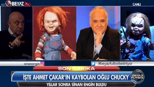 Ahmet Çakar'ın kaybolan oğlu Chucky!