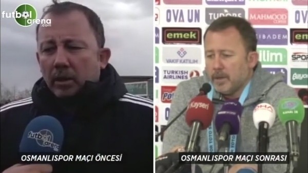 Sergen Yalçın'ın "düşüş" çelişkisi