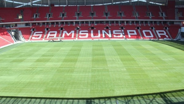 Samsunspor Stadı, 15 gün sonra hazır