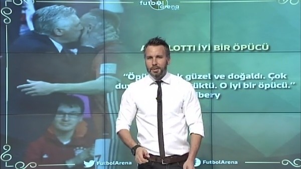 "Ancelotti iyi bir öpücü"