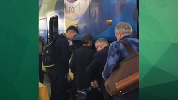Fenerbahçe'nin Atina yolculuğu başladı