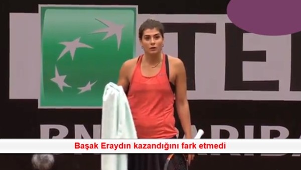 Başak Eraydın kazandığını fark etmedi