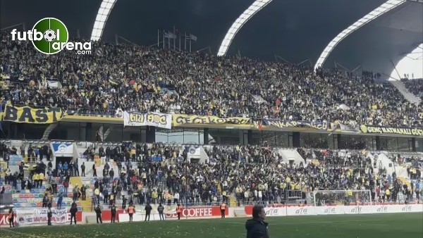 Ankaragücü taraftarının müthiş desteği!