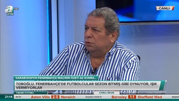 Erman Toroğlu: 'Bir ara maçta uyukluyordum'