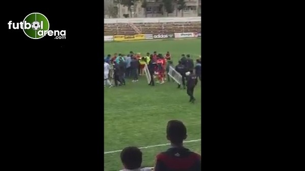 Batman'da amatör maçta hakemi tekme tokat dövdüler