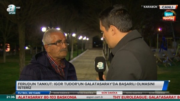 Ferudun Tankut: 'Tudor'un Galatasaray'da başarılı olmasını isterim'