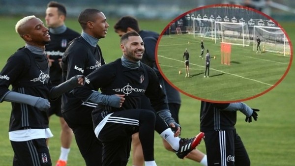 Quaresma ve Talisca'dan frikik kapışması