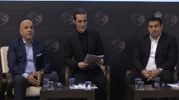 Antalyaspor ve Alanyaspor başkanları fuarda buluştu