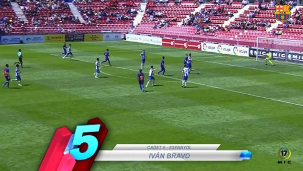 Barcelonalı gençlerden muhteşem goller