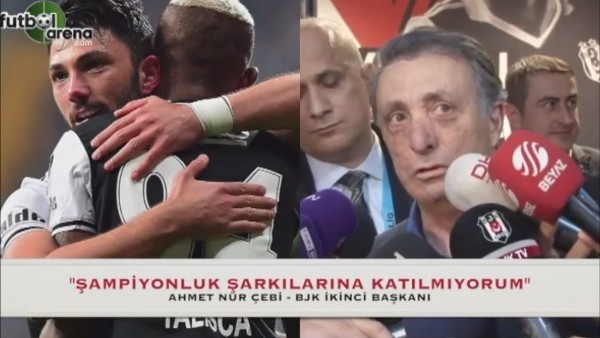 "Şampiyonluk şarkılarına katılmıyorum"