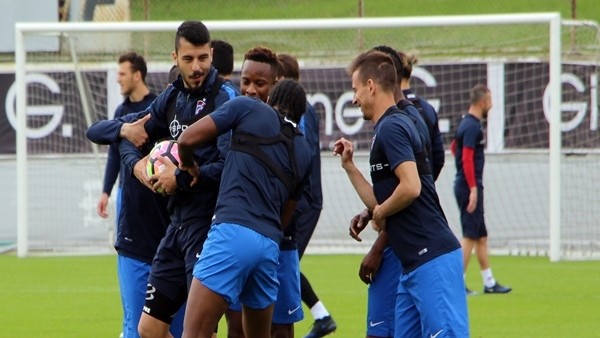 Trabzonspor, Antalyaspor maçı hazırlıklarını sürdürdü