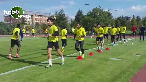 Kayserispor Gençlerbirliği maçı hazırlıklarına başladı.