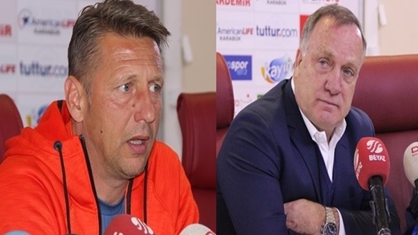 Karabükspor - Fenerbahçe maçının ardından Barisic ve Advocaat ne dedi?