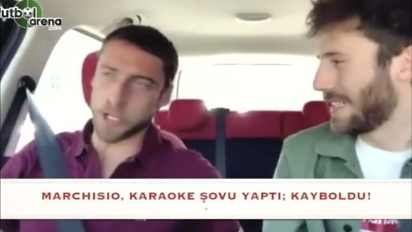 Marchisio'dan karaoke şov!
