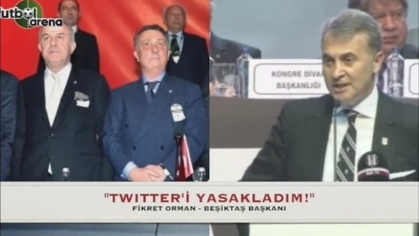 Fikret Orman: "Twitter'i yasakladım"