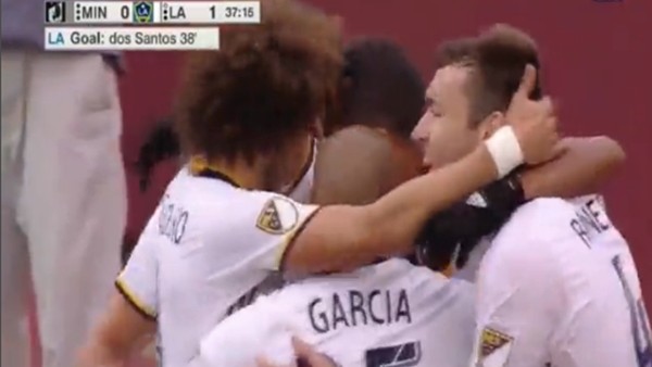 Giovanni Dos Santos, ABD'yi salladı