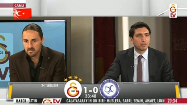 Sinan Gümüş'ün golünde GS TV!