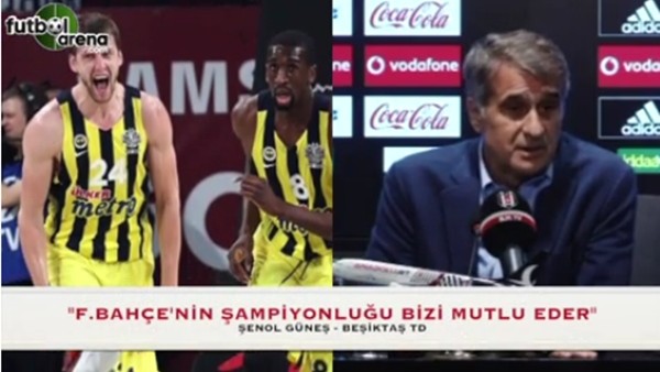 Şenol Güneş: "Fenerbahçe'nin şampiyonluğu bizi mutlu eder"