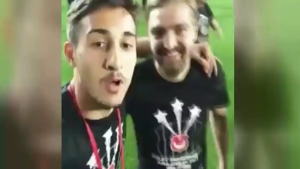 Caner Erkin, Muhammed Enes'i tokatladı