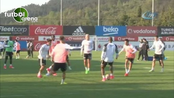 Beşiktaş derbi hazırlıklarını sürdürdü