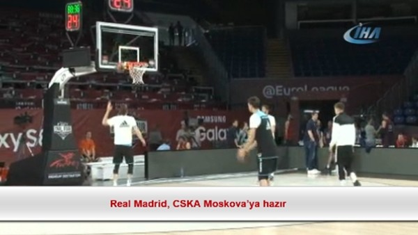 Real Madrid, CSKA Moskova'ya hazır