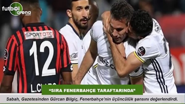 Gürcan Bilgiç: "Sıra Fenerbahçe taraftarında"