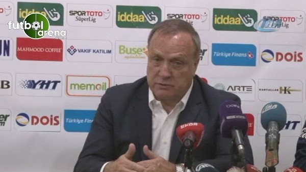 Advocaat: ''Bu maçı kazanma şansınız yok dedim''