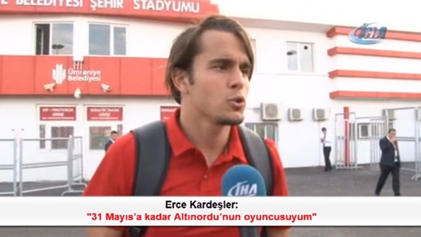 Erce Kardeşler: '31 Mayısa kadar Altınordunun oyuncusuyum'